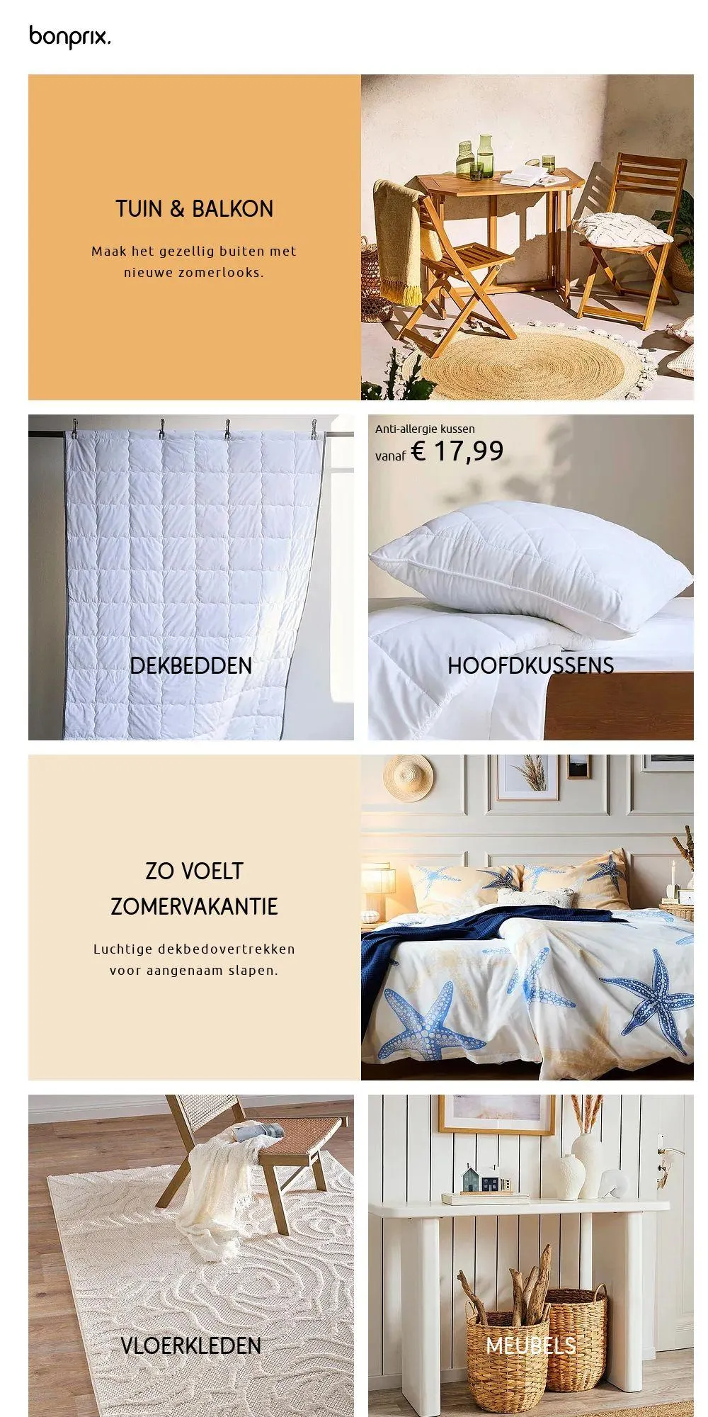 Bonprix Actuele folder van 26 mei tot 1 juni 2025 - Folder pagina 1