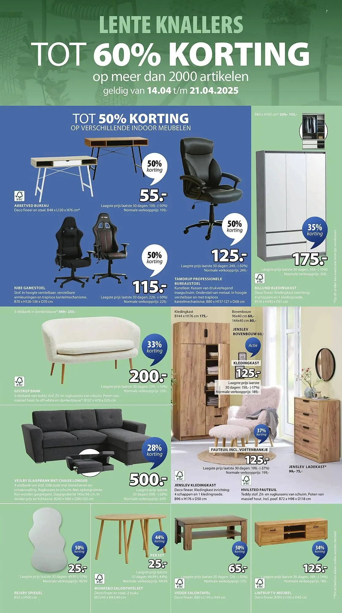 Jysk folder van 14 april tot 21 april 2025 - Folder pagina 7