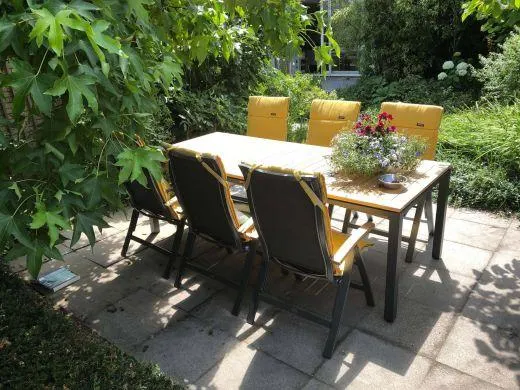 Bellagio Lugo/Canzo 140cm dining tuinset 5-delig verstelbaar