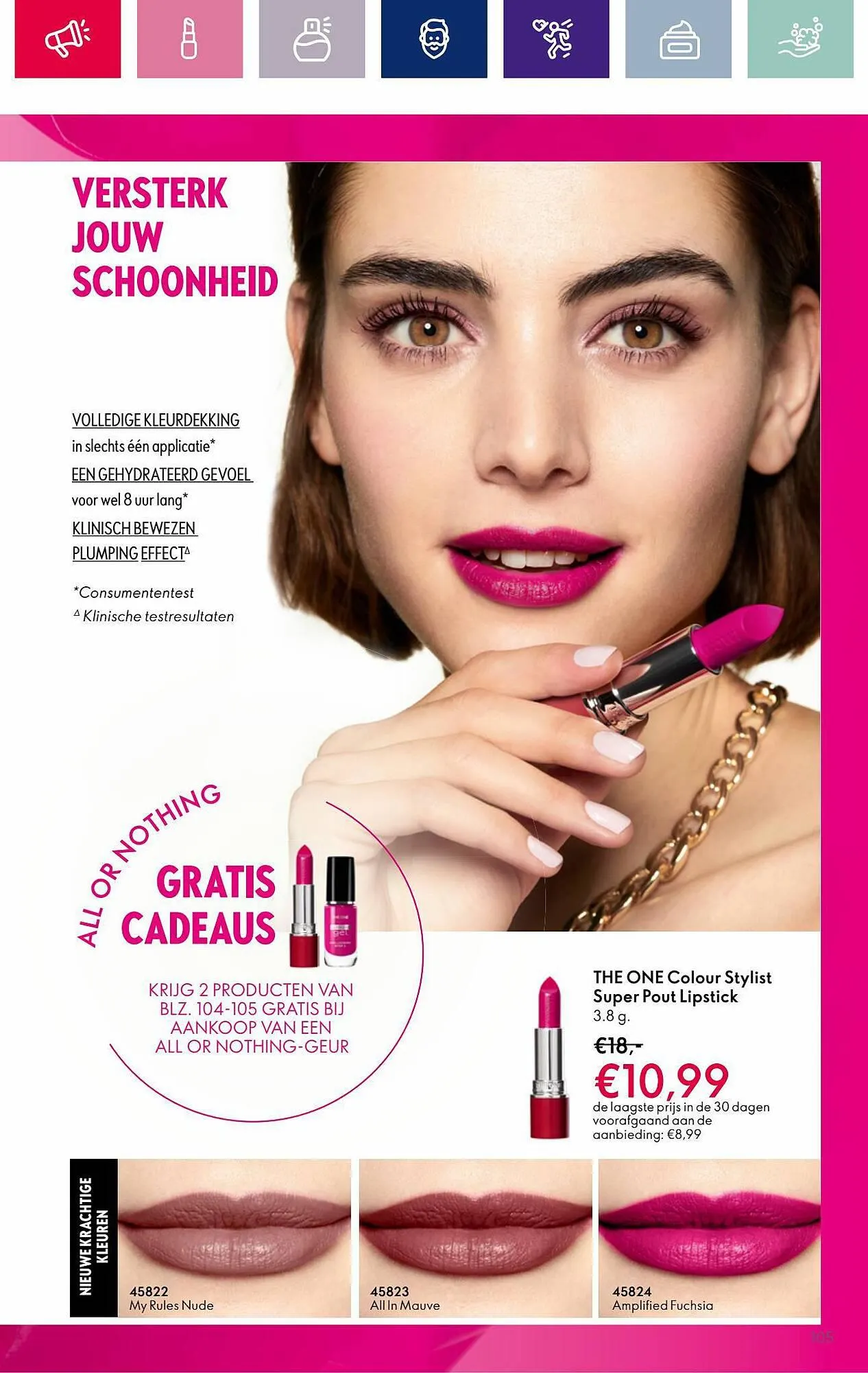 Oriflame folder van 25 oktober tot 7 november 2023 - Folder pagina 105