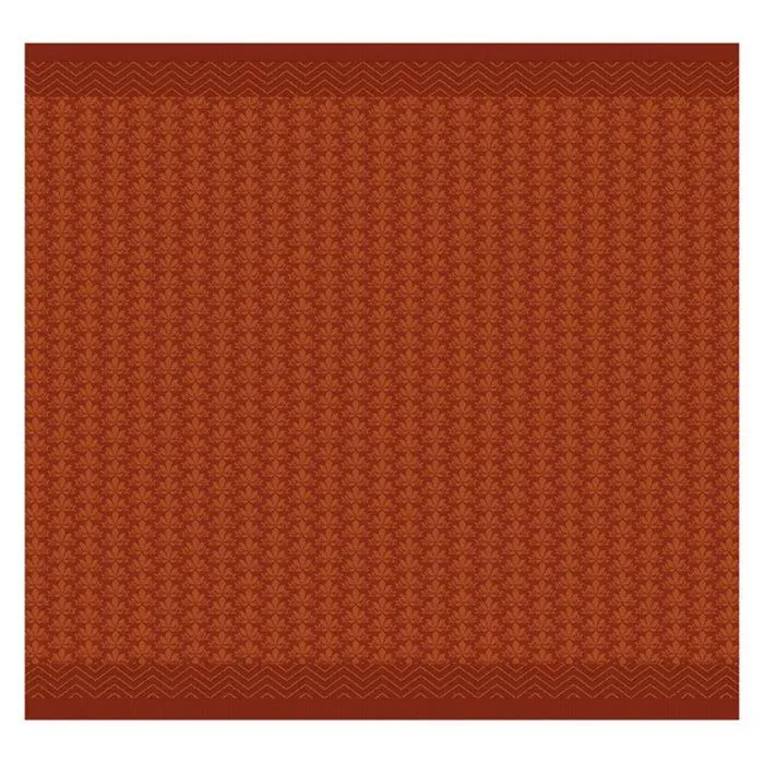 DDDDD Theedoek Petals 60x65cm - autum red - set van 6