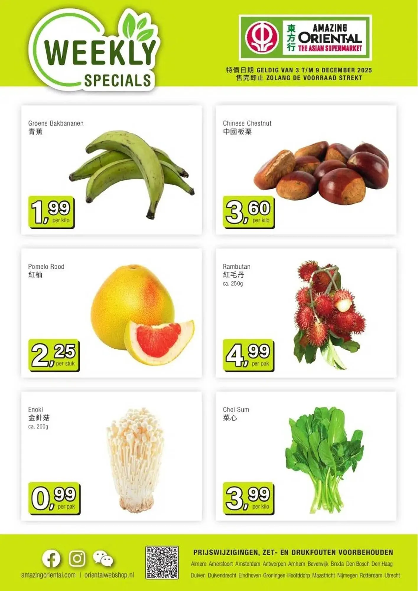 Amazing Oriëntal folder van 3 december tot 9 december 2025 - Folder pagina 1