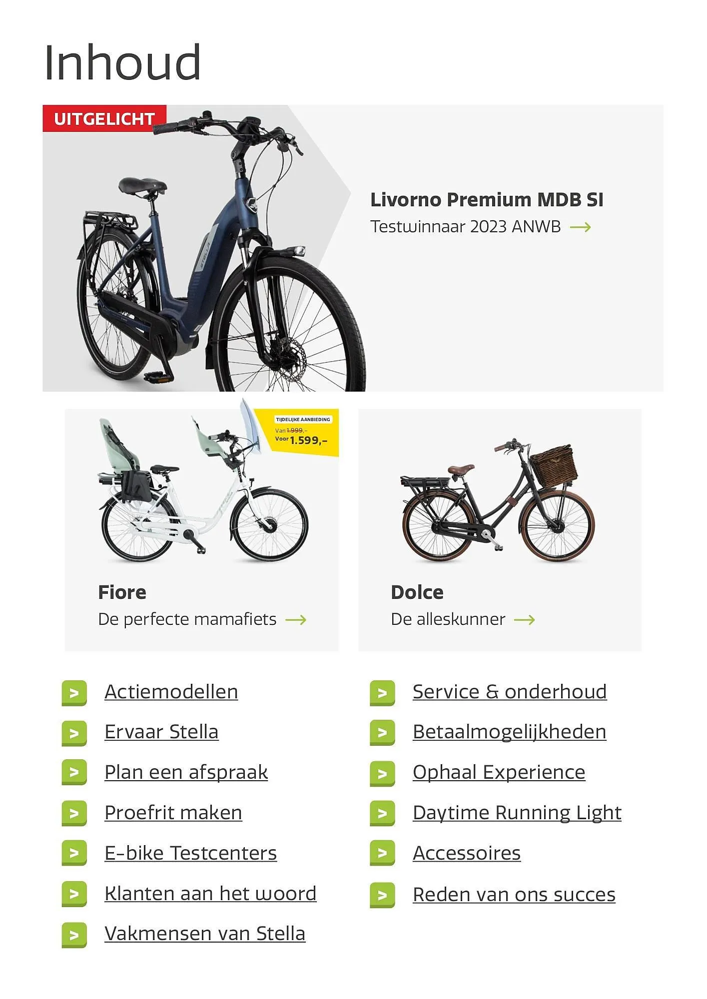 Stella fietsen folder van 1 april tot 5 mei 2024 - Folder pagina 8
