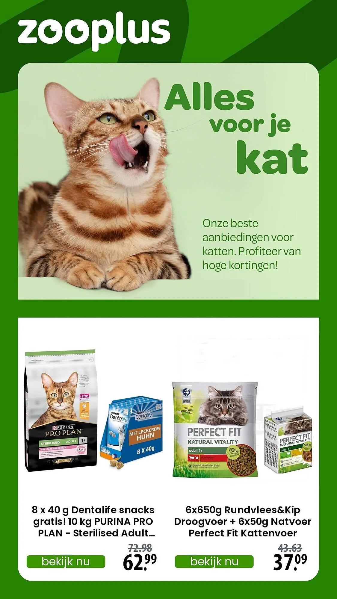 Zooplus folder van 1 februari tot 8 februari 2025 - Folder pagina 1