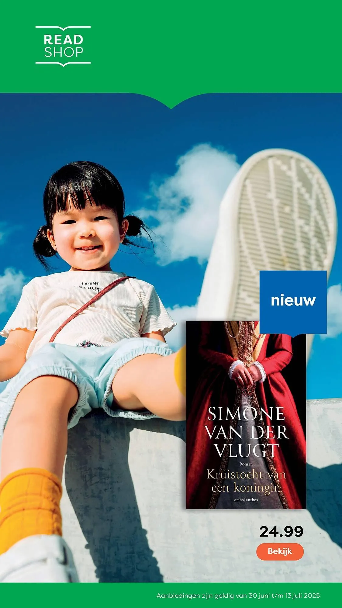 The Read Shop folder van 30 juni tot 13 juli 2025 - Folder pagina 1