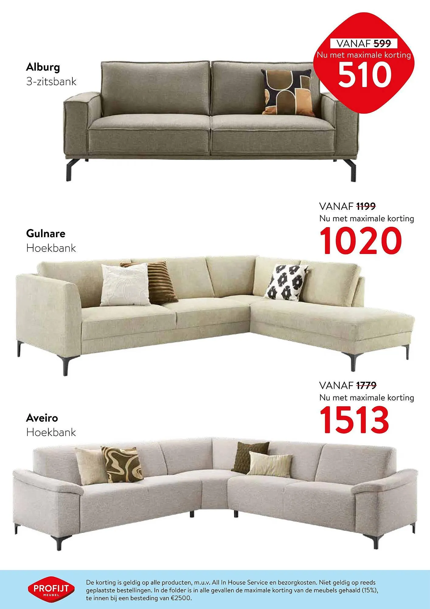 Profijt Meubel folder van 5 oktober tot 9 oktober 2025 - Folder pagina 8