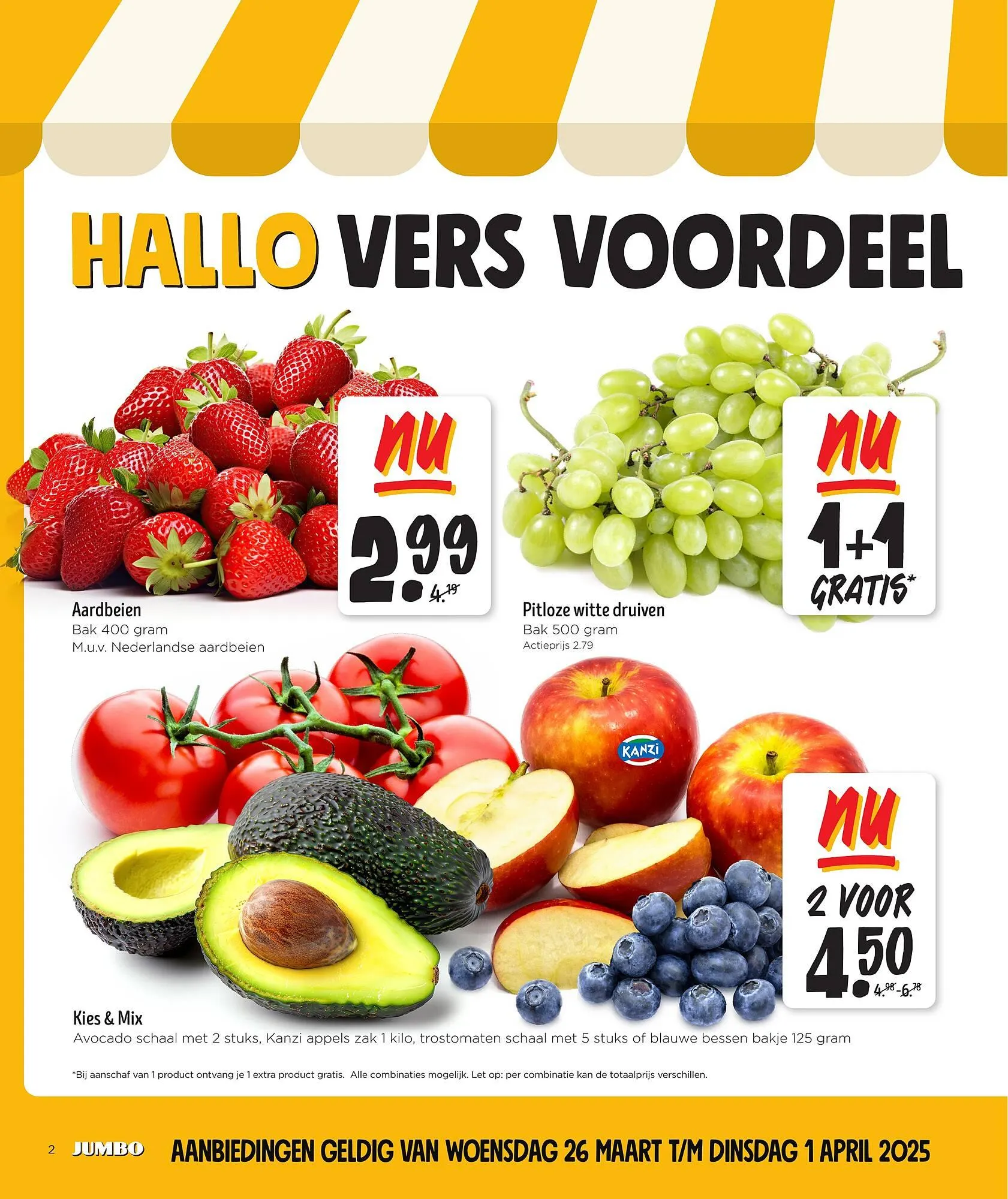 Jumbo folder van 26 maart tot 1 april 2025 - Folder pagina 2