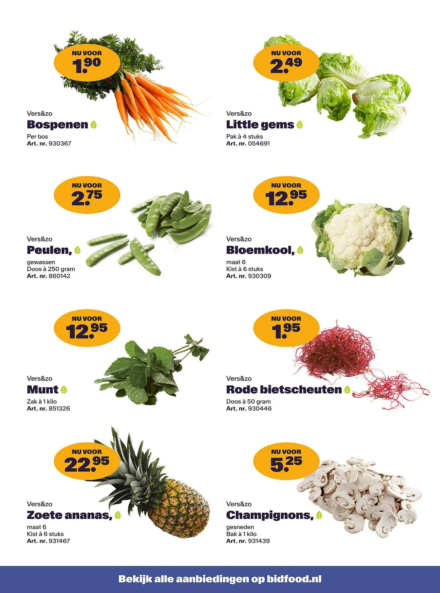 Bidfood folder van 6 oktober tot 19 oktober 2025 - Folder pagina 3