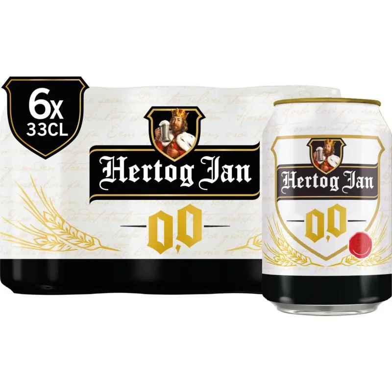 Hertog Jan 0.0 Alcoholvrij bier 6-pack