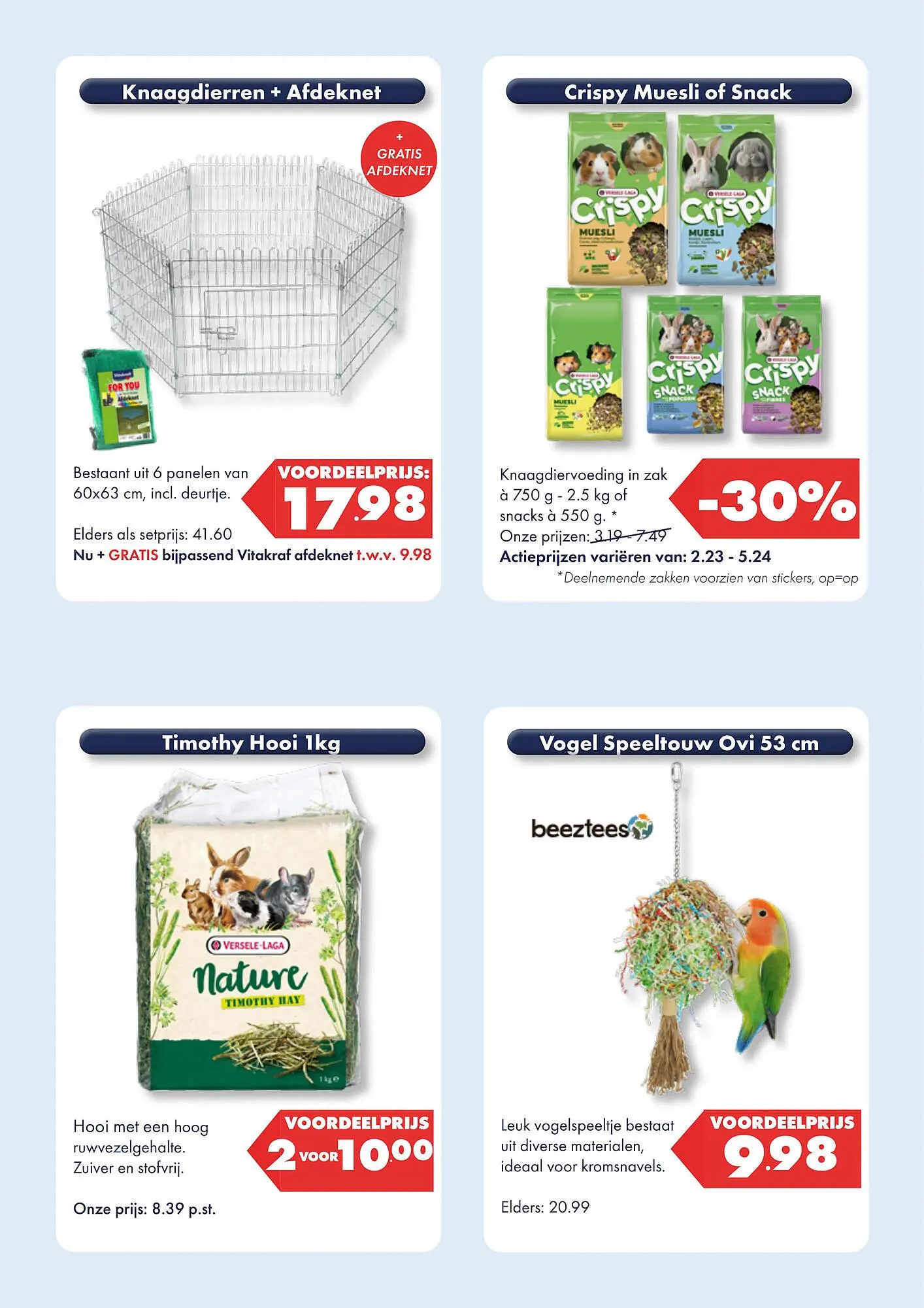 Huisdier Voordeelshop folder van 3 mei tot 26 mei 2026 - Folder pagina 16