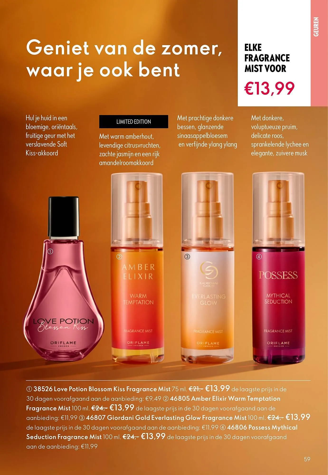 Oriflame brochure van 19 november tot 9 december 2025 - Folder pagina 59