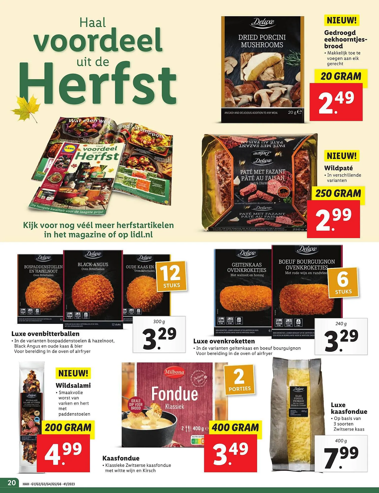 Lidl folder van 9 oktober tot 15 oktober 2023 - Folder pagina 20