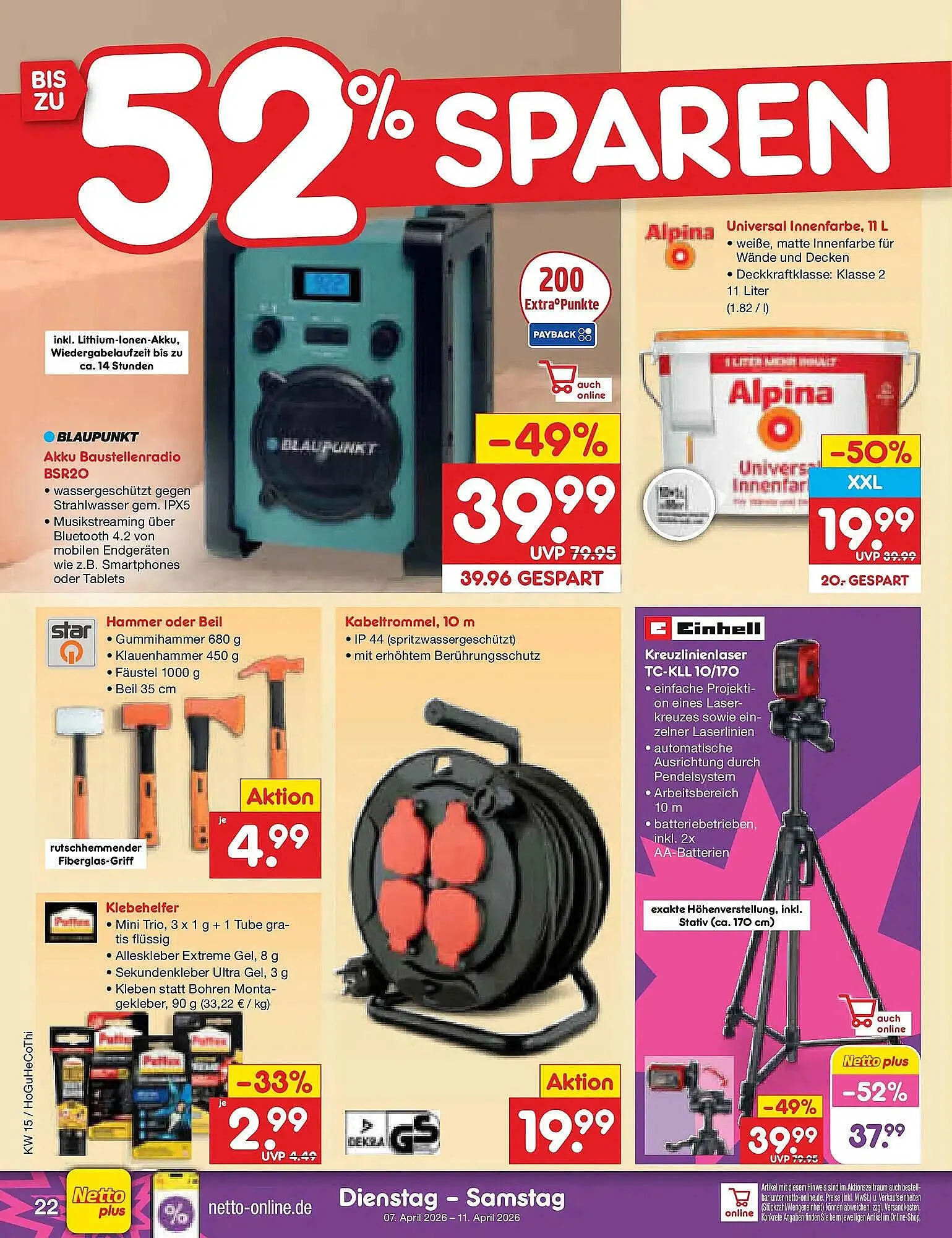 Netto Marken-Discount DE folder van 5 april tot 11 april 2026 - Folder pagina 30
