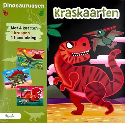 Kraskaarten Dinosaurussen