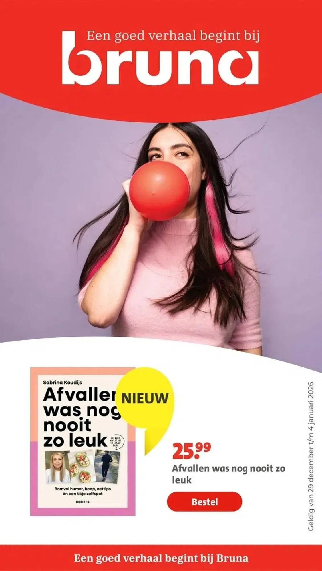 Bruna folder van 29 december tot 4 januari 2026 - Folder pagina 1