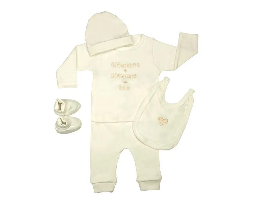 Giftset Petit Villain 5-delig 100% Ikke 0-3mnd