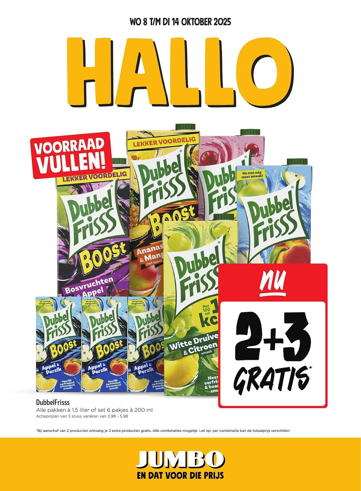 Jumbo folder van 8 oktober tot 14 oktober 2025 - Folder pagina 1