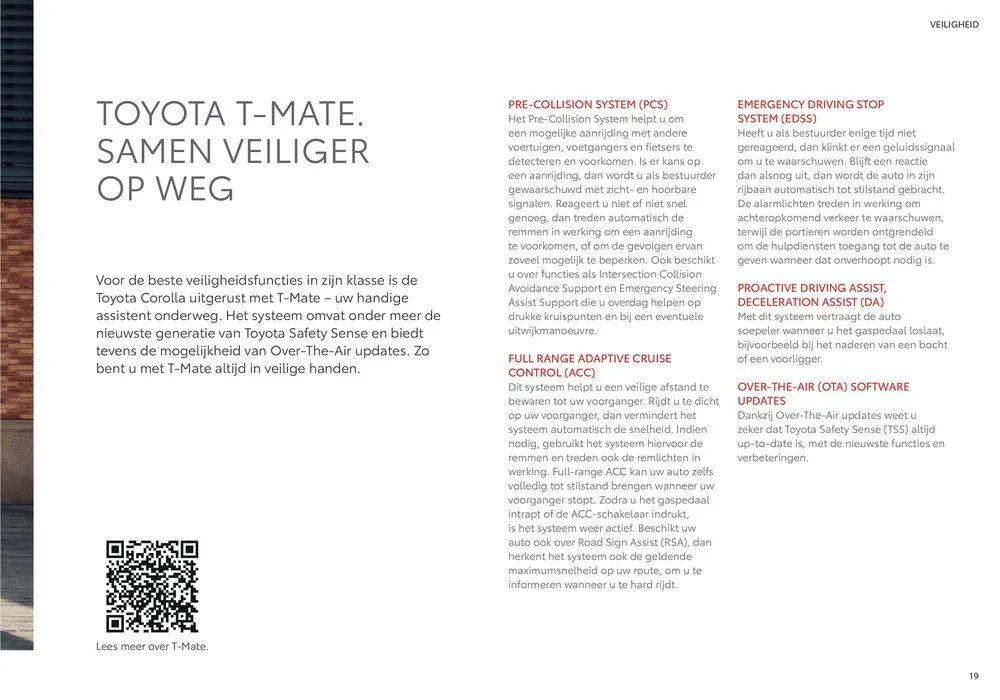 Corolla Hatchback van 20 november tot 20 november 2024 - Folder pagina 19