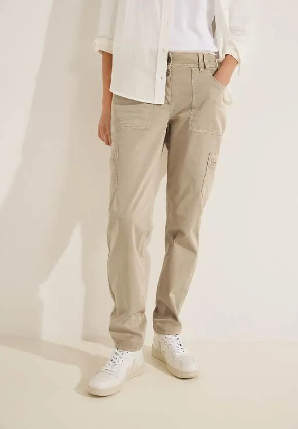 Casual fit cargobroek