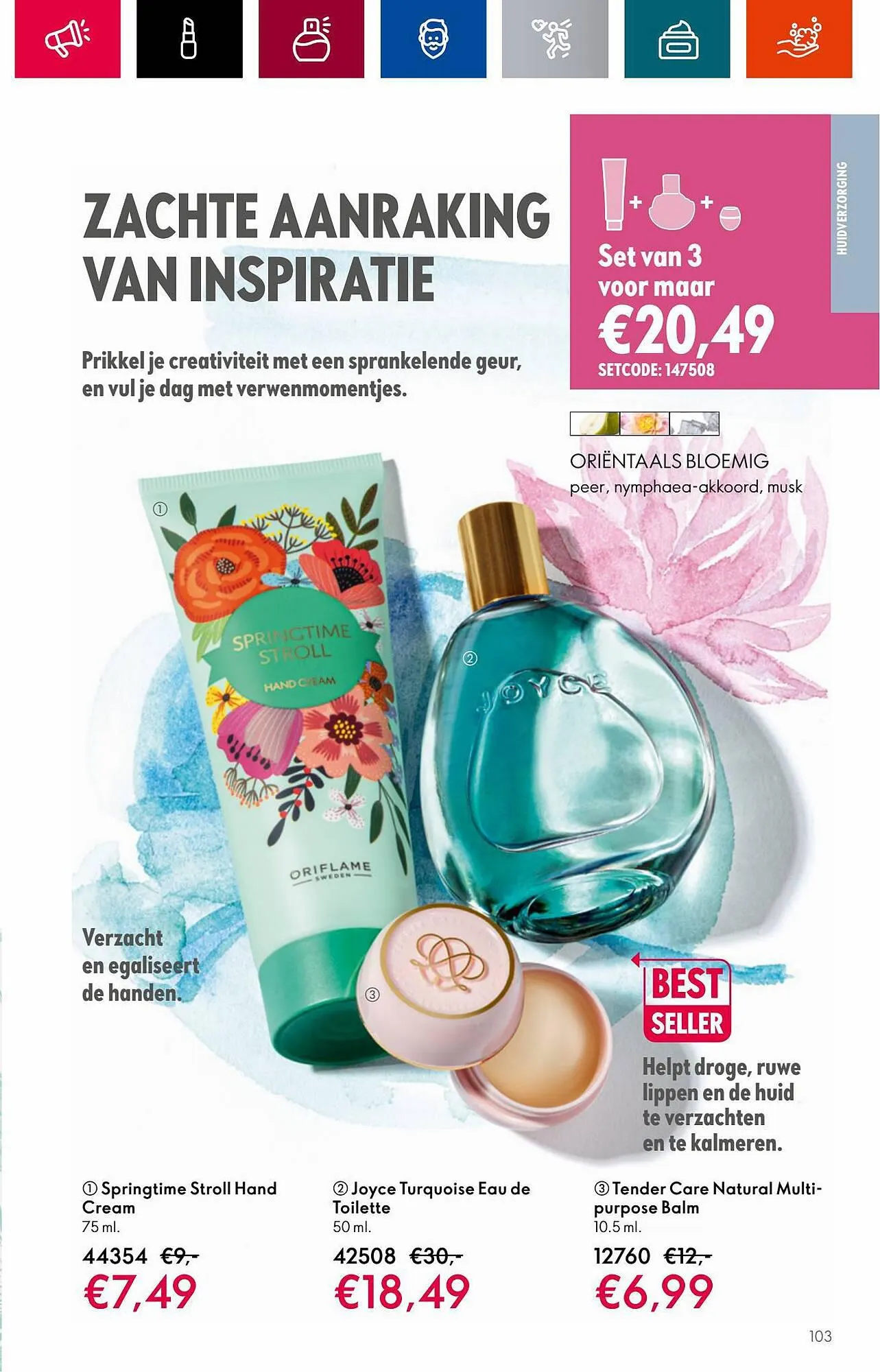 Oriflame folder van 1 augustus tot 22 augustus 2023 - Folder pagina 105