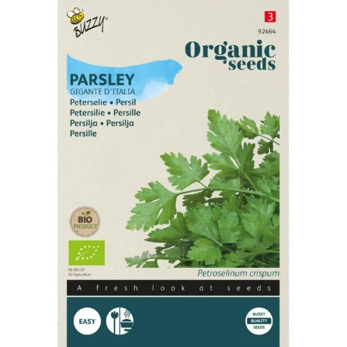 Peterselie Gigante d'Italia - Organic Seeds (Bio)