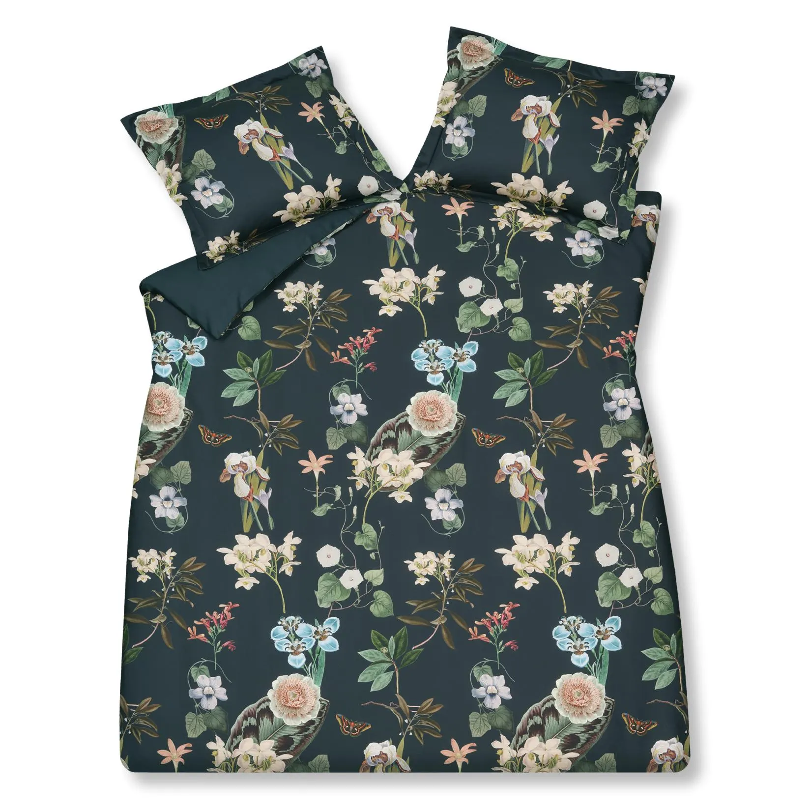 PARADISO dekbedovertrek | blue ink