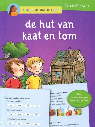 Ik lees en begrijp: De hut van Kaat en Tom