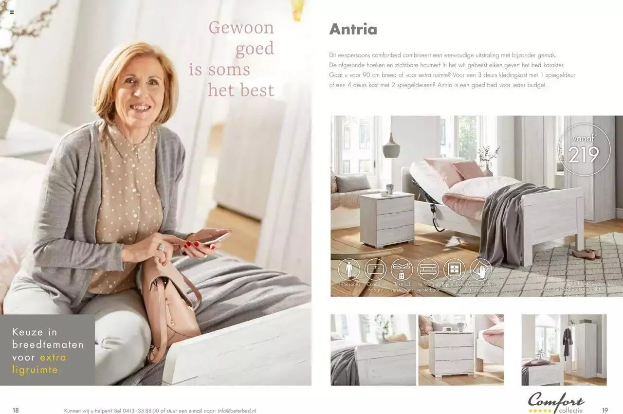 Beter Bed - Comfort Collectie brochure van 2 februari tot 31 december 2023 - Folder pagina 10
