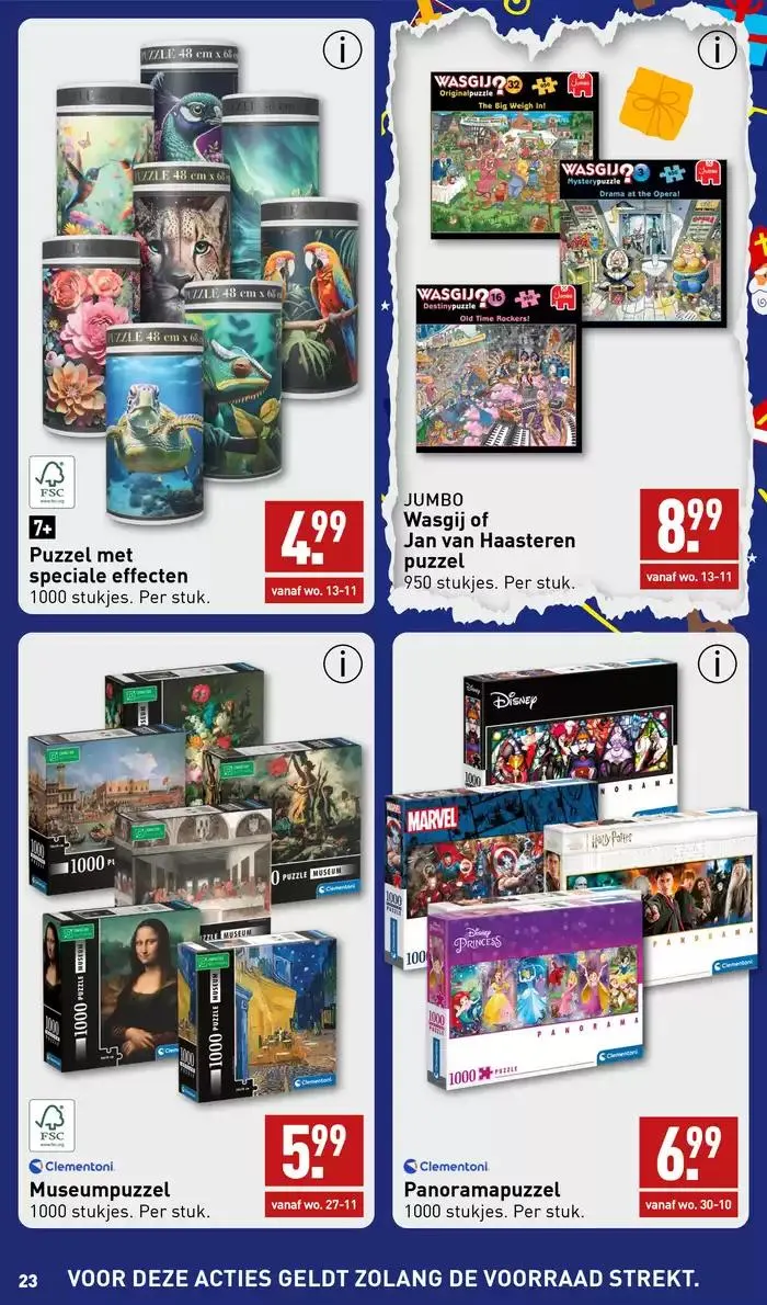 Topdeals en kortingen van 28 oktober tot 11 november 2024 - Folder pagina 23