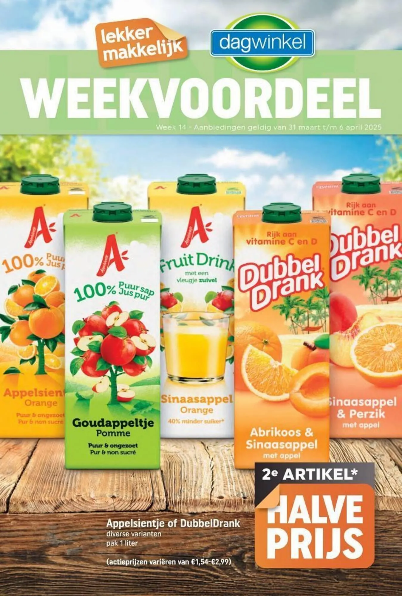 Dagwinkel folder van 31 maart tot 5 april 2025 - Folder pagina 1