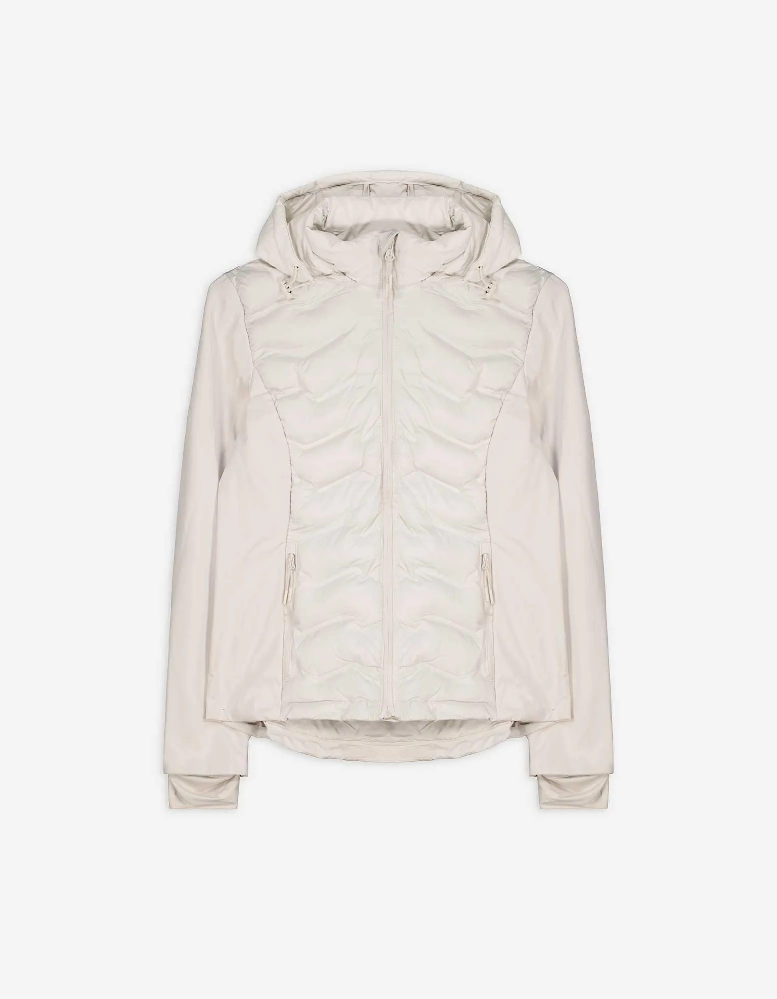 Prošívaná bunda - Vodoodpudivé - béžová