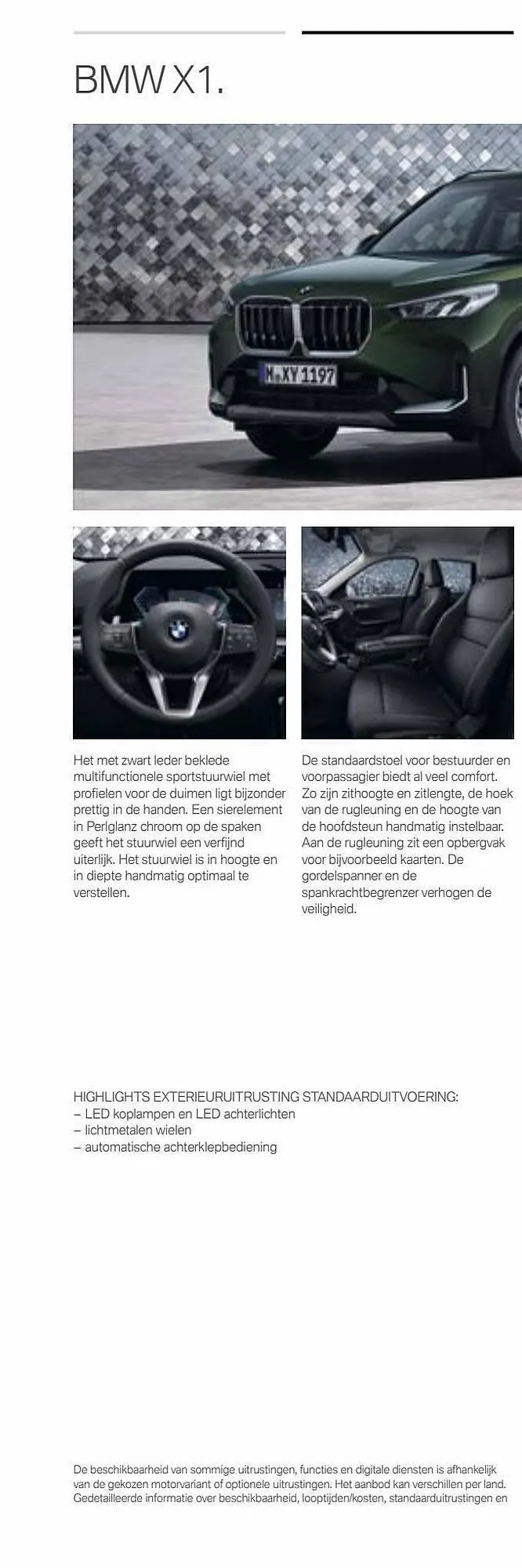 BMW folder - iX1 & X1 van 31 december tot 31 december 2023 - Folder pagina 70