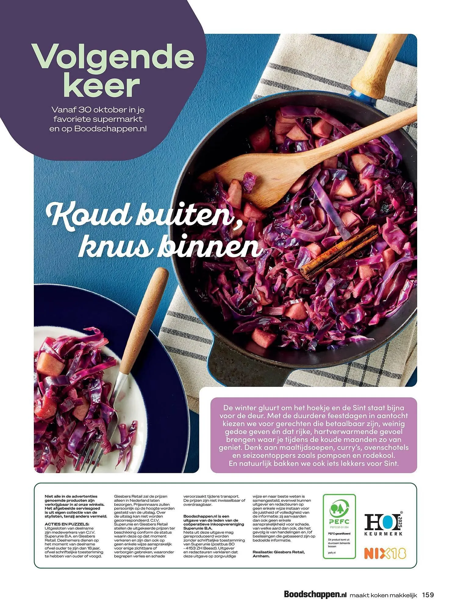 Boodschappen folder van 1 oktober tot 31 oktober 2025 - Folder pagina 157