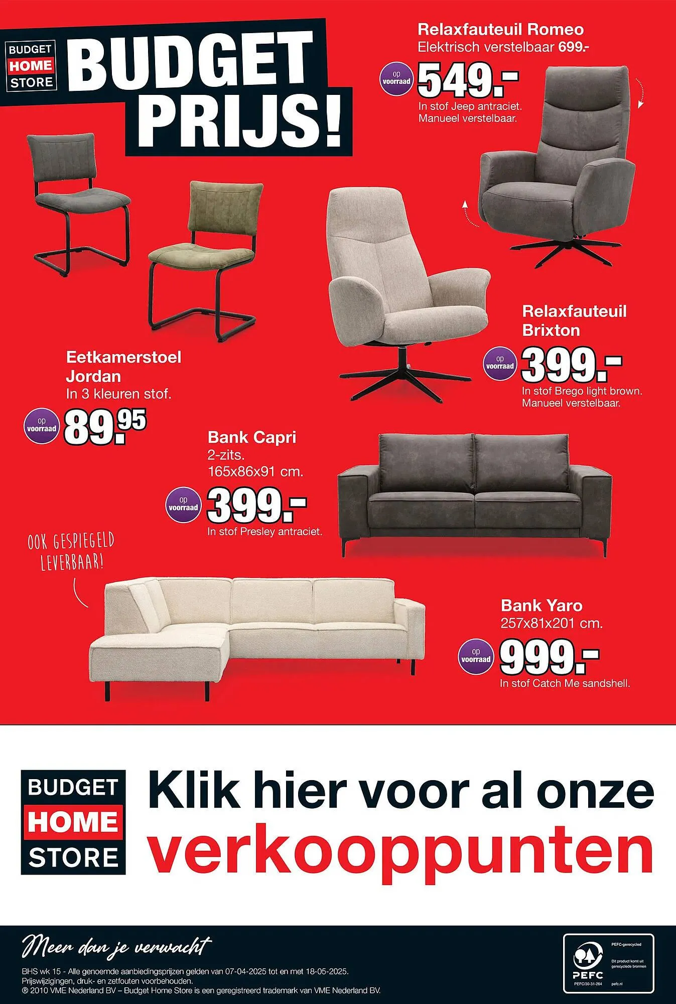 Budget Home Store folder van 6 april tot 18 mei 2025 - Folder pagina 12