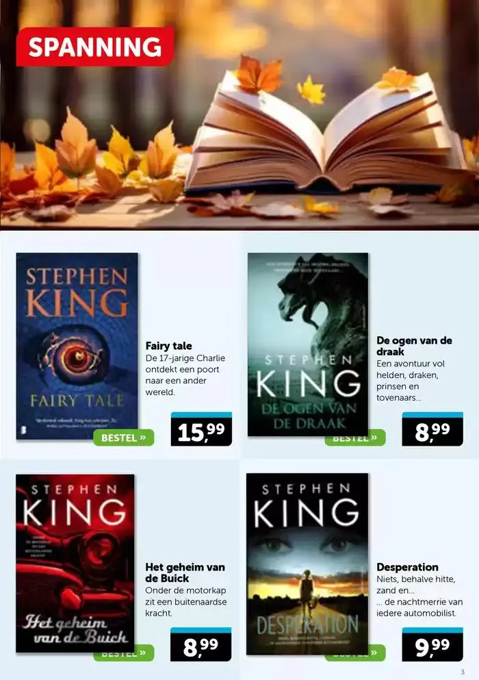 Folder Boekenvoordeel van 7 oktober tot 13 oktober 2024 - folder pagina 3
