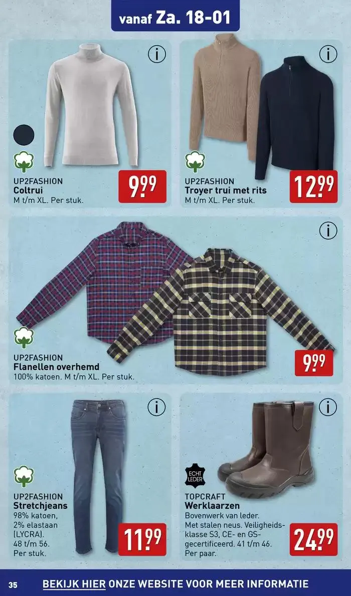 Exclusieve deals en koopjes van 9 januari tot 16 januari 2025 - Folder pagina 35