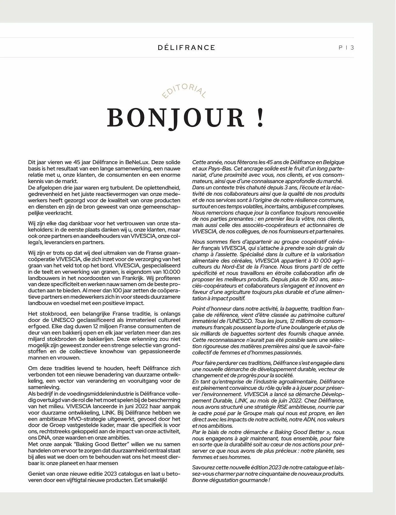 Delifrance folder van 1 maart tot 31 december 2023 - Folder pagina 3