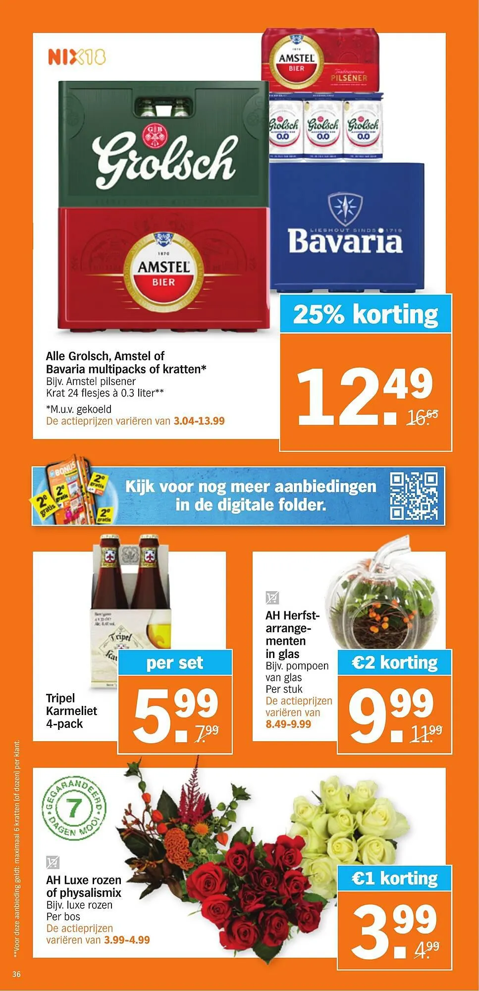 Albert Heijn folder week 39 van 25 september tot 1 oktober 2023 - Folder pagina 36