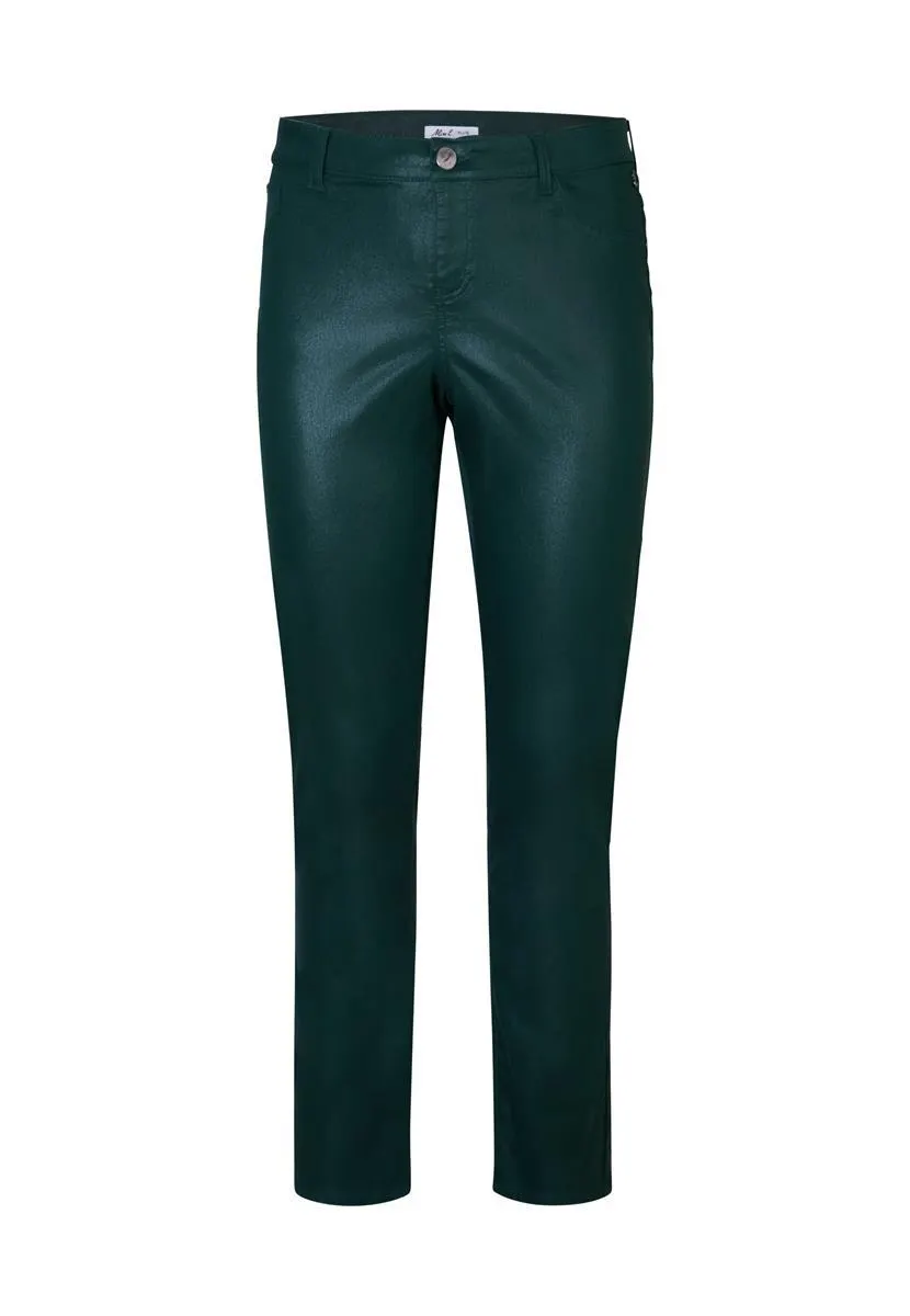 Broek metallic groen 32"