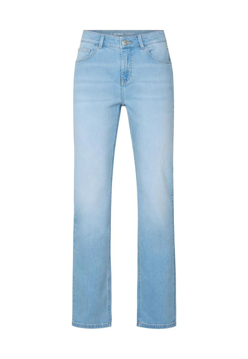 Jeans straight fit blauw