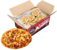 30 stuks Pizza Snack 'Burger Style' Veganz 120g