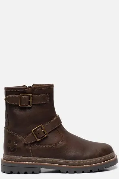 Muyters Enkellaarjses bruin Leer