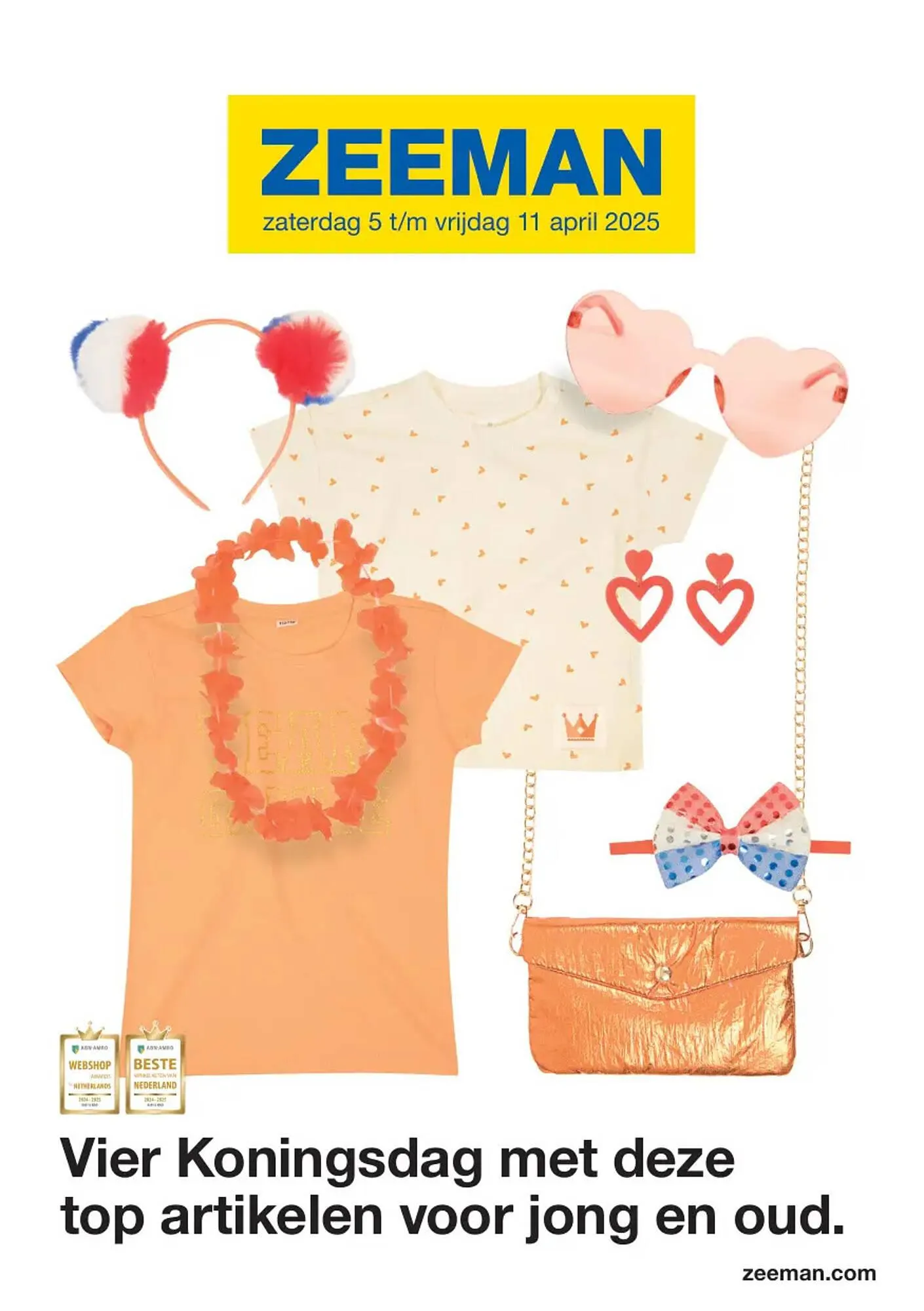 Zeeman folder van 5 april tot 11 april 2025 - Folder pagina 1