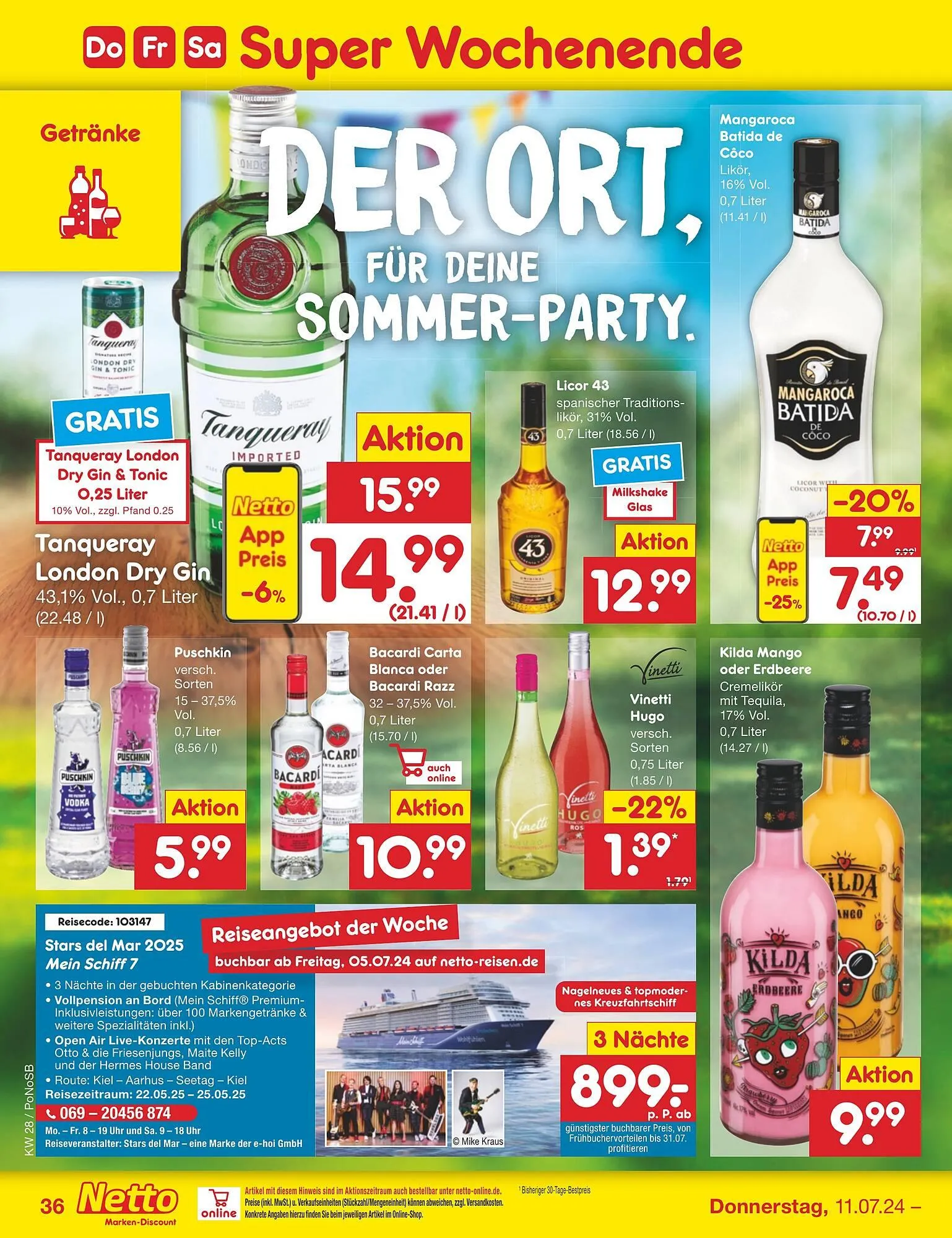 Netto Marken-Discount DE folder van 8 juli tot 13 juli 2024 - Folder pagina 46