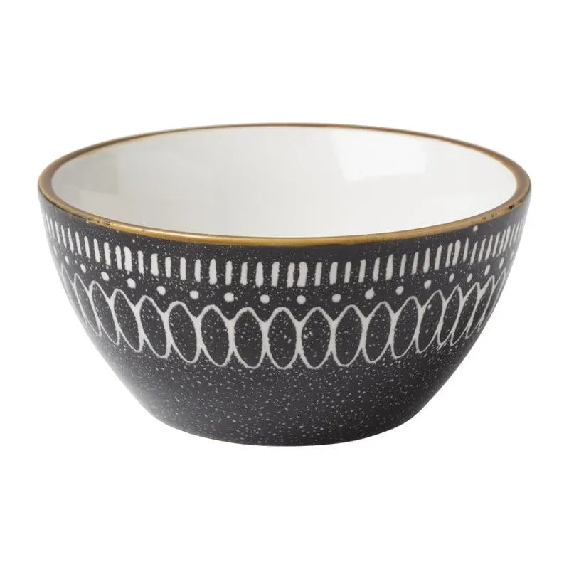 Schaal klein Yara - zwart - ⌀12 cm