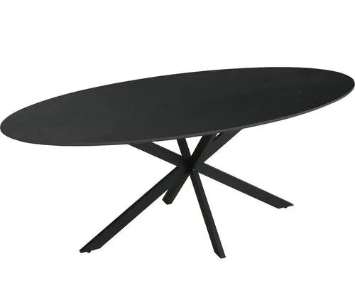 Giga Meubel Eettafel Jax - Ovaal - Melamine - 200 cm