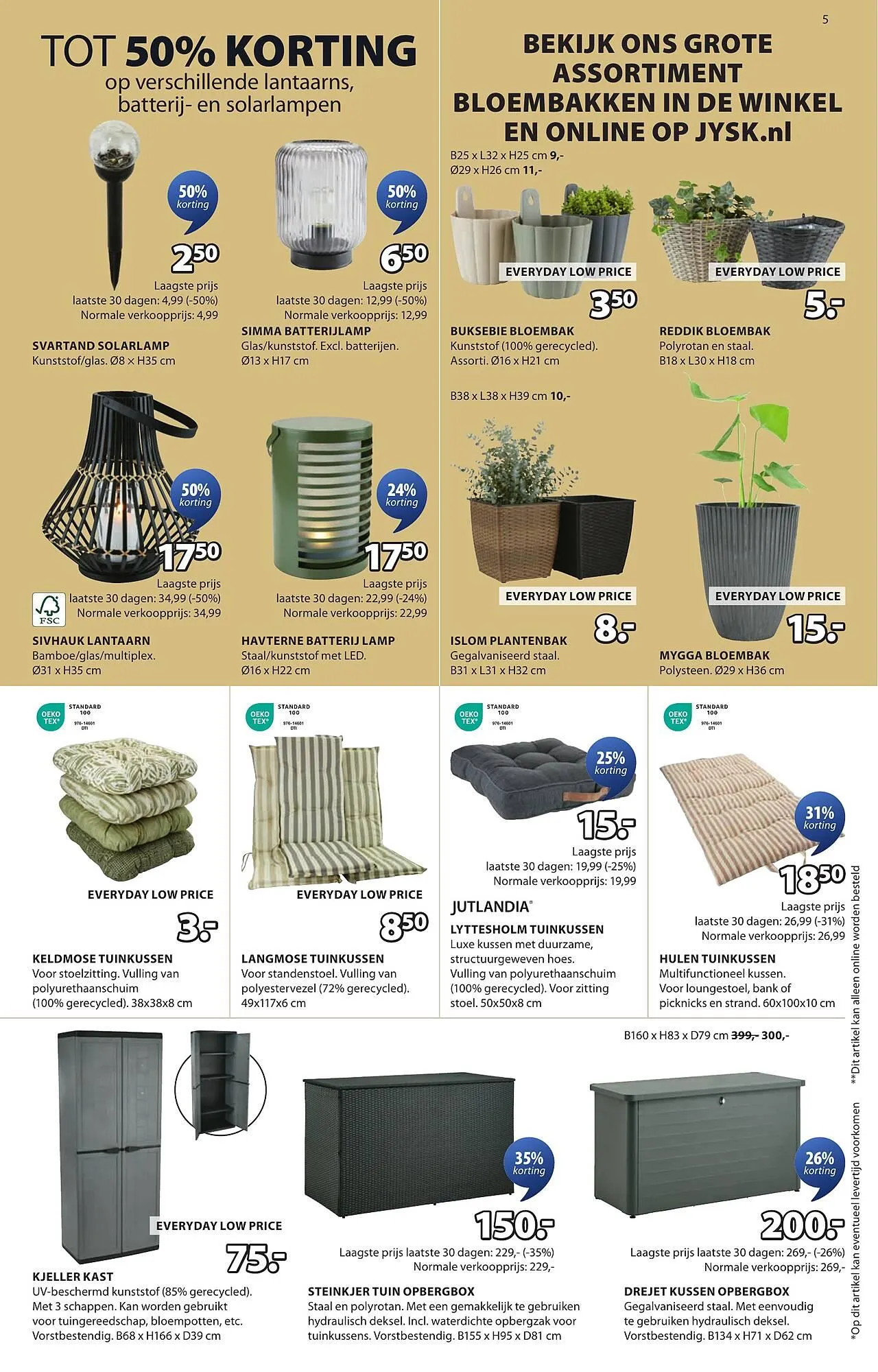 Jysk folder van 12 mei tot 25 mei 2025 - Folder pagina 5