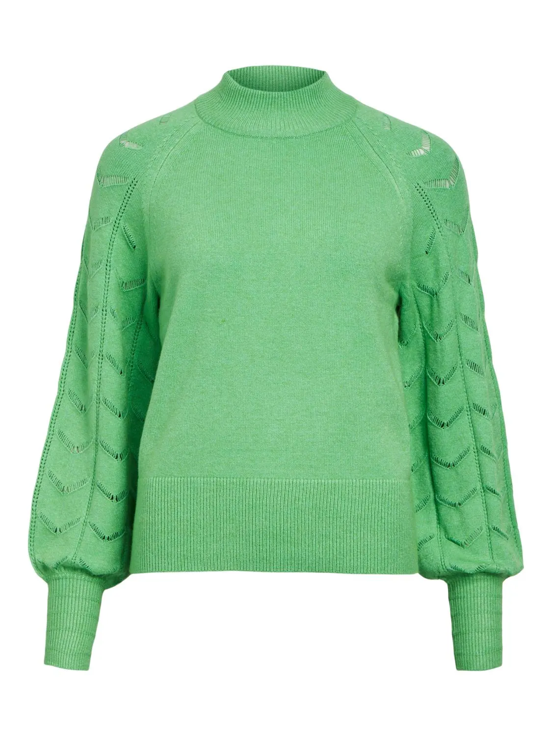OBJEVA Pullover - Vibrant Green