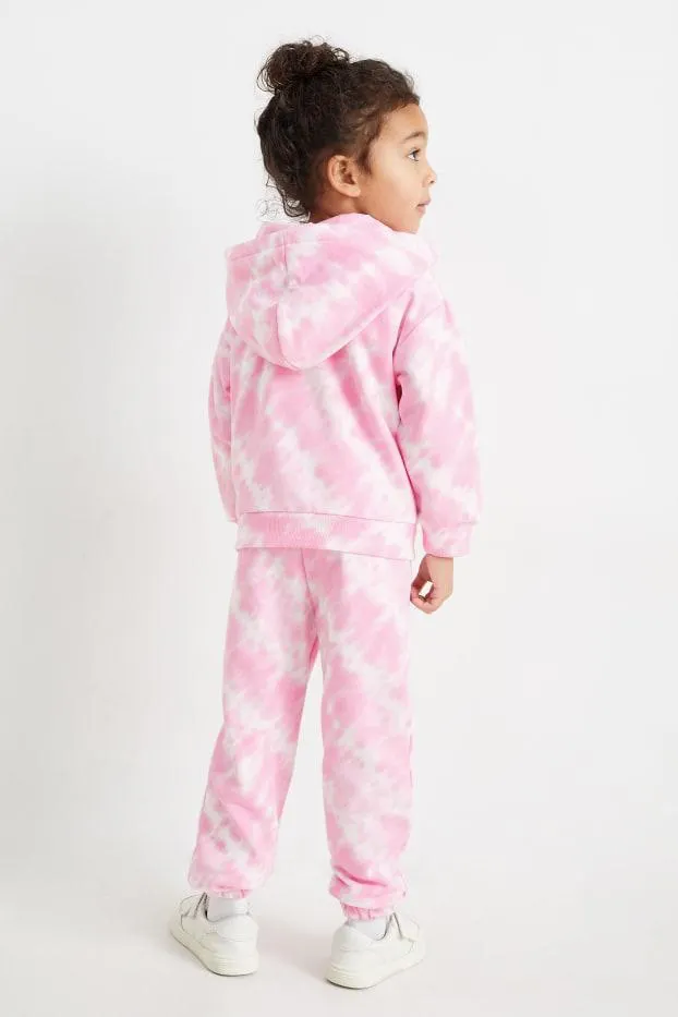 Barbie - set - hoodie and joggers - patterned