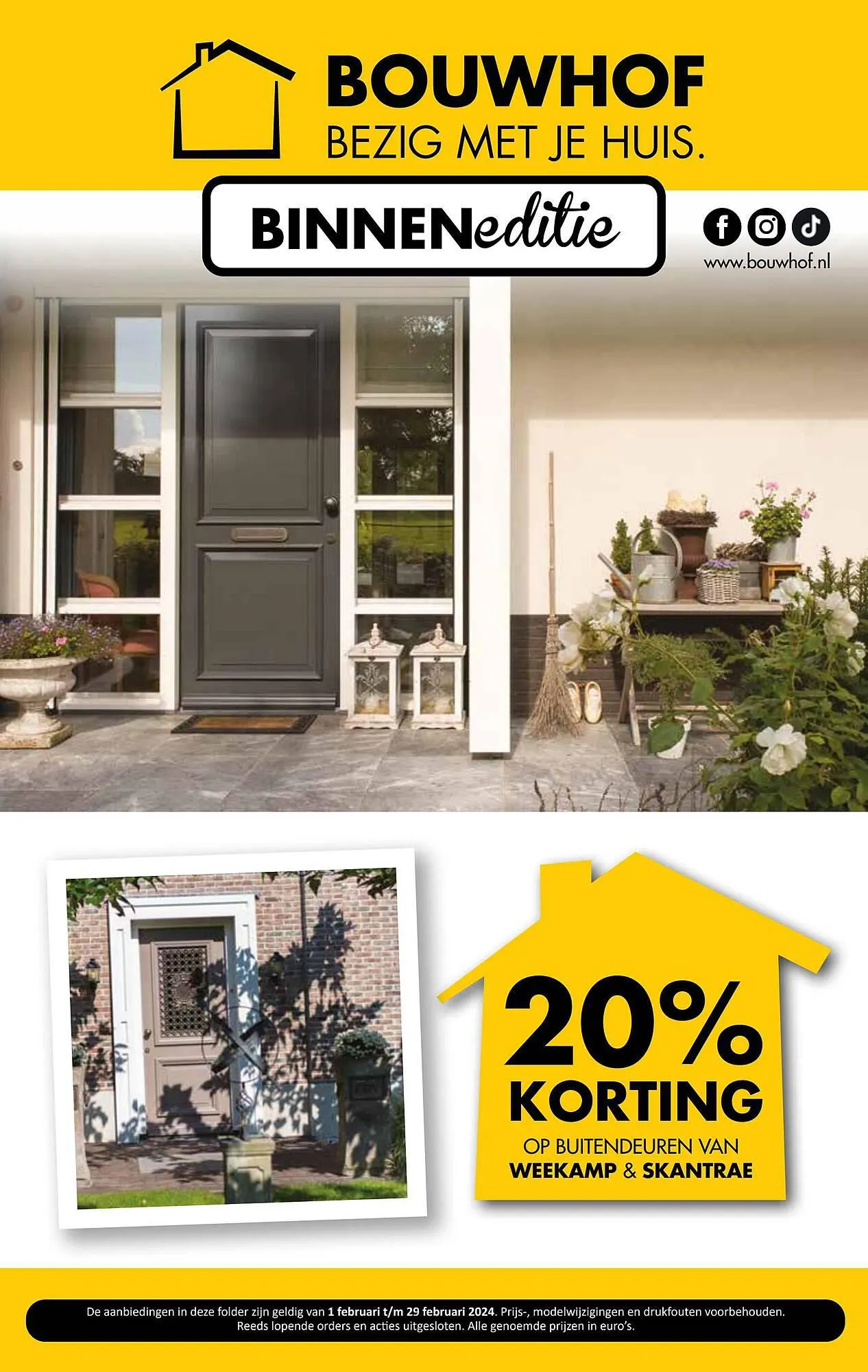 Bouwhof folder van 1 februari tot 29 februari 2024 - Folder pagina 